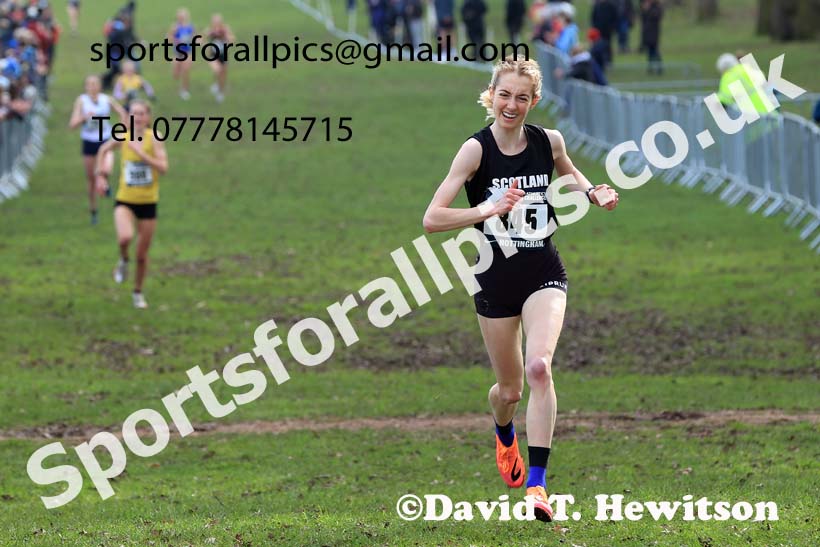 Senior Women, 2024 CAU Inter Counties Cross Country Champs., Wollaton Park, Nottingham. Photo: David T. Hewitson/Sports for All Pics